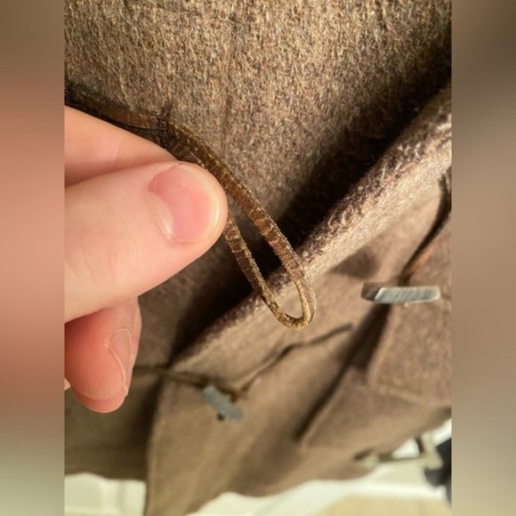 SOLD Vintage Gloverall Made in England Brown Duffle Coat - Picture 14 of 16